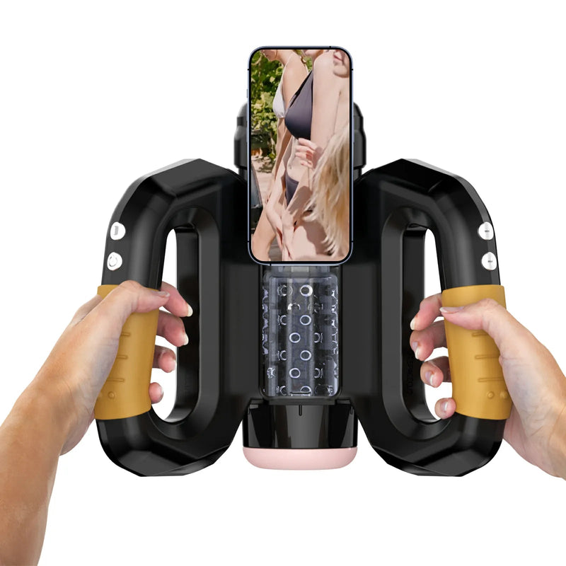 Gabriel - Next-Gen Telescopic Rotating Masturbator Equipped with Phone Mount