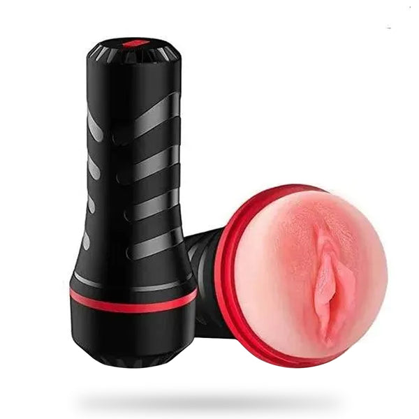 Leonidas - Flashlight-Style Oral Pleasure Simulator: Ultra-Soft Texture, Realistic Blowjob Sex Toy