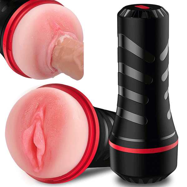 Leonidas - Flashlight-Style Oral Pleasure Simulator: Ultra-Soft Texture, Realistic Blowjob Sex Toy