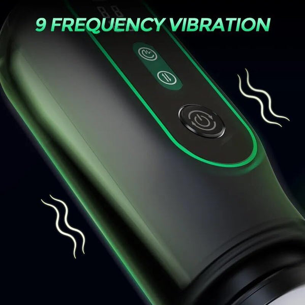 Solomon - Male Pleasure Device 5 In 1 Male Masturbator Sucking Thrusting Vibrating Heating Voice