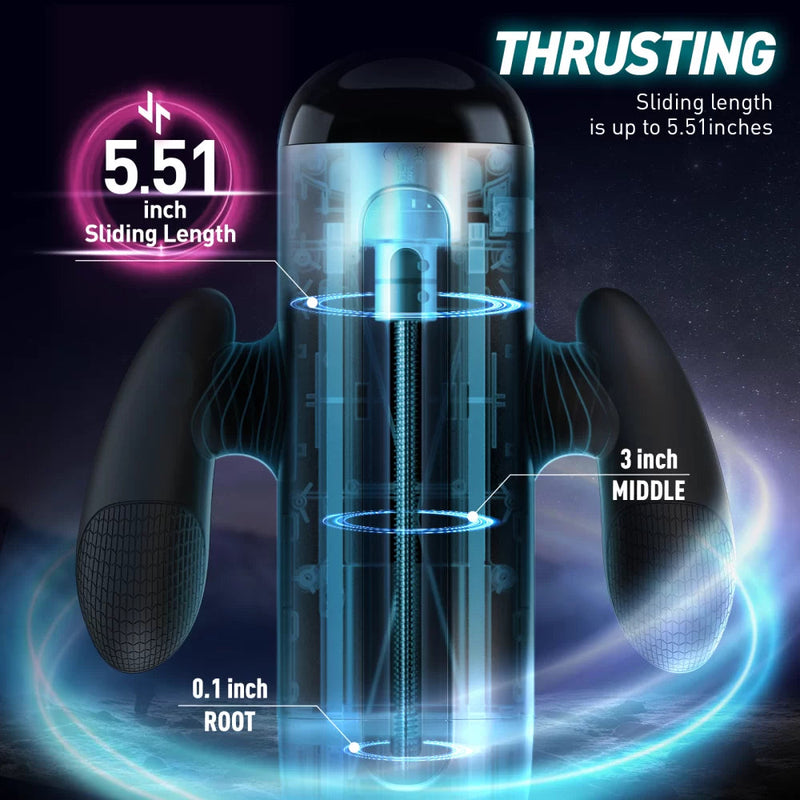 Douglas - Auto 10 Speed Frequencies 10 Adjustable Speed Modes 10 Stroking Male Stroker