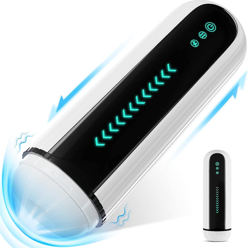 Jose -  Automatic Male Masturbator 5 Thrusting&Vibrating LCD Display  Electric Male Stroker